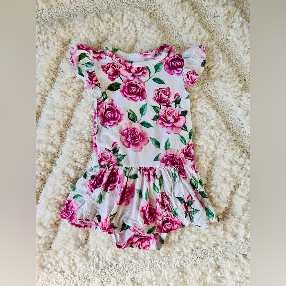 Posh Peanut - Eden Twirl Skirt Bodysuit